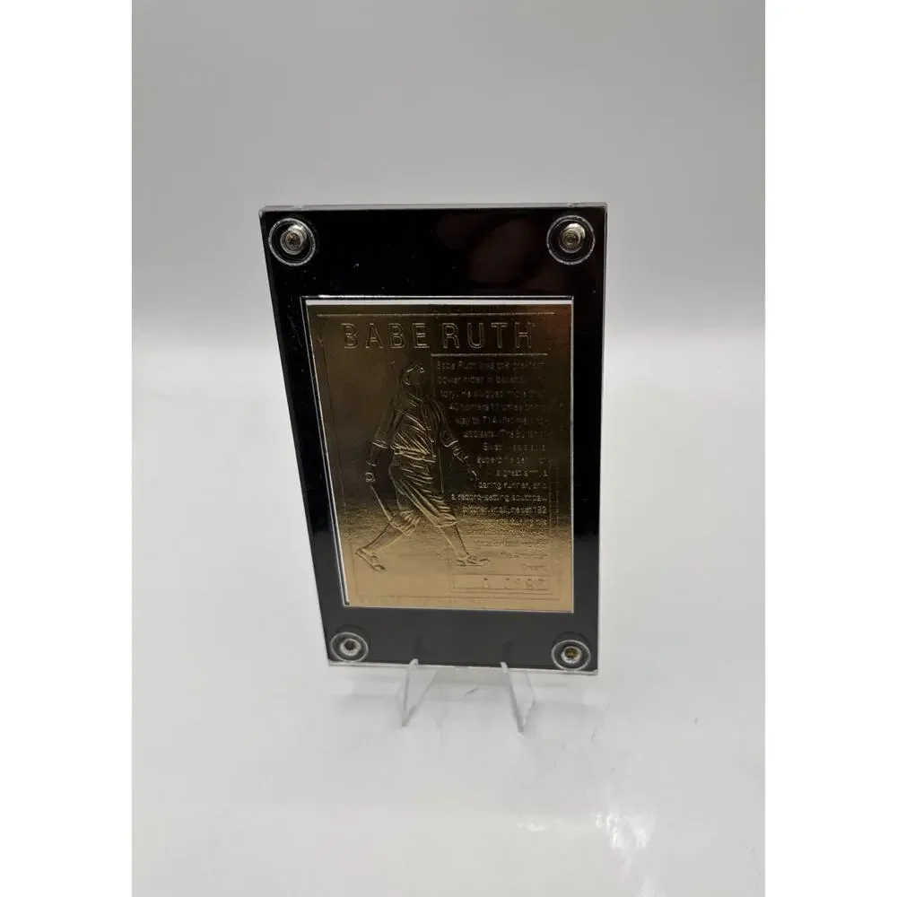 1994 Golden Legends Limited Edition-Babe Ruth,Yankees-Gold Trading Card.